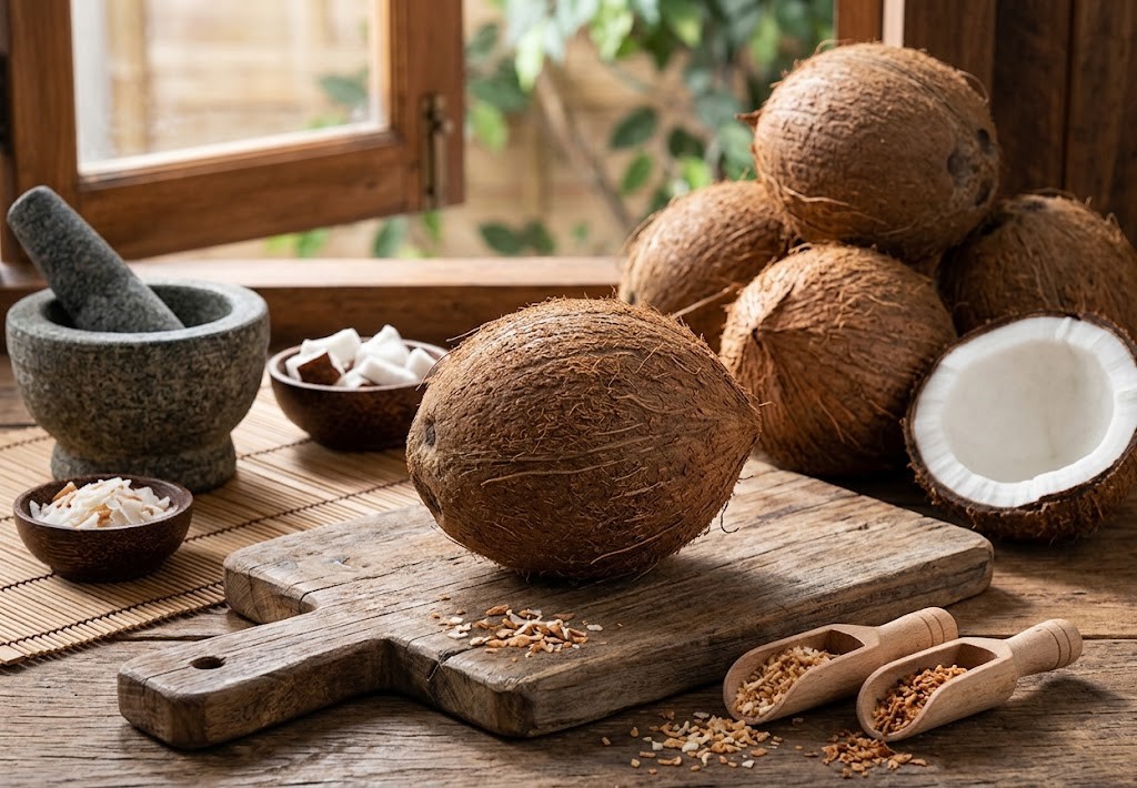 whole coconut